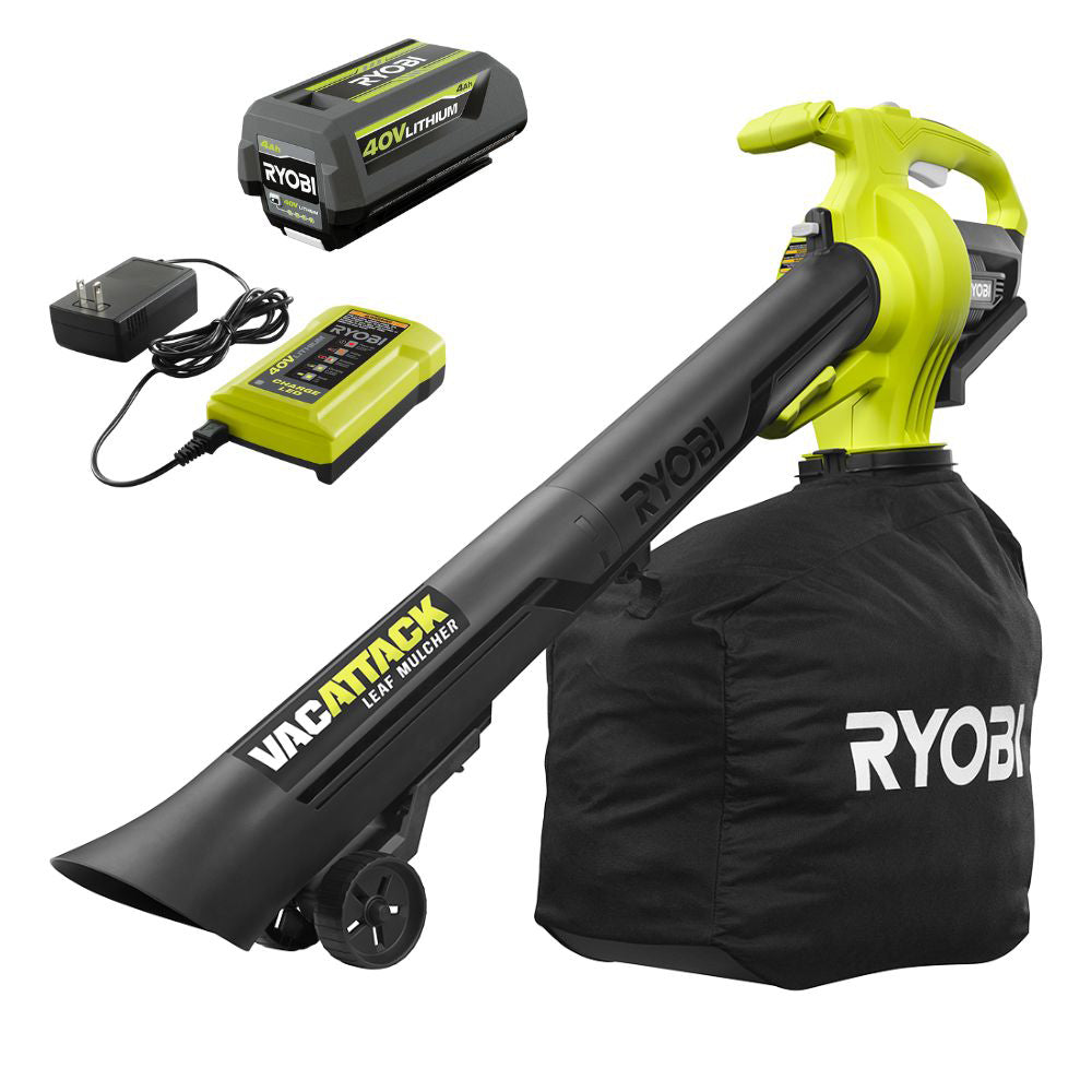 40V Leaf Vacuum/Mulcher Kit