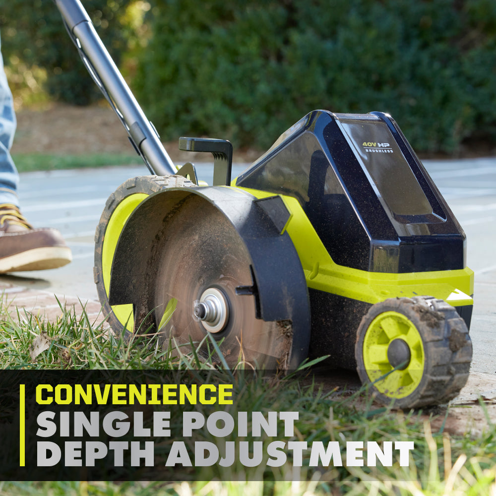 40V HP Brushless 9" Edger Kit