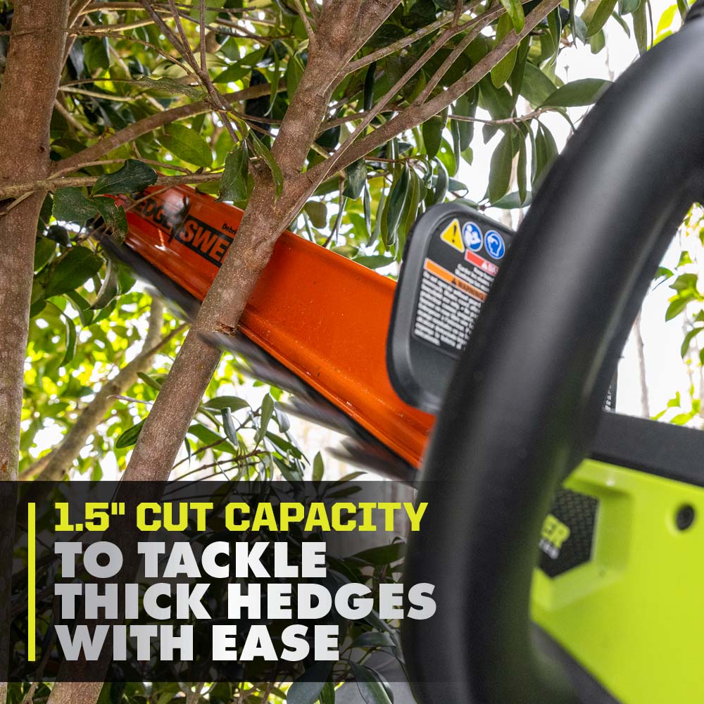 40V HP BRUSHLESS WHISPER SERIES 26" HEDGE TRIMMER  Image 4