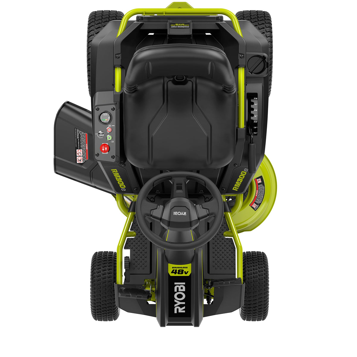 30" 50 AH Electric Riding Lawn Mower  Image 7
