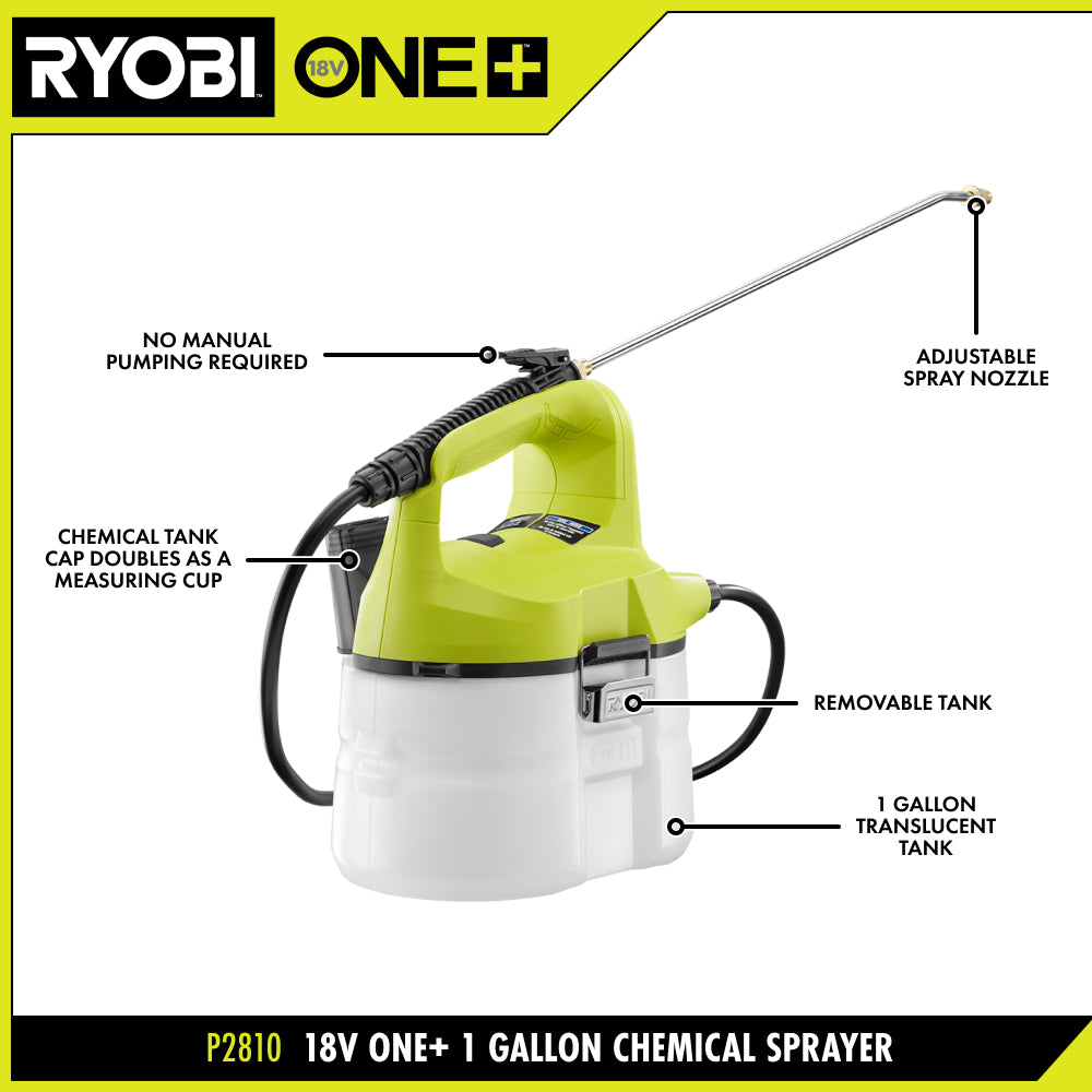 18V ONE+ 1 Gallon Chemical Sprayer Kit