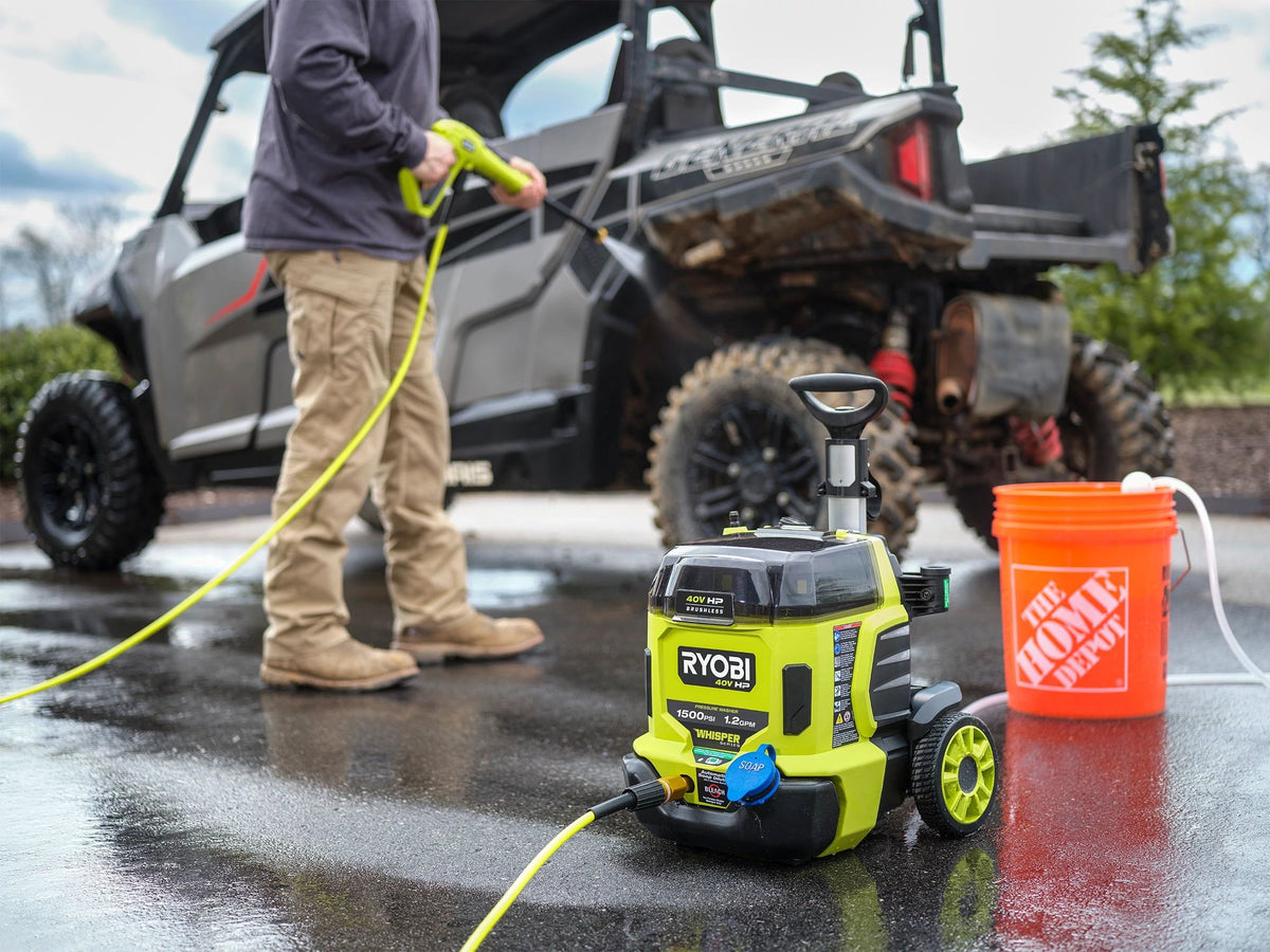 40V HP BRUSHLESS WHISPER SERIES 1500 PSI 1.2 GPM PRESSURE WASHER Image 7
